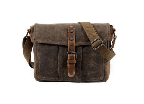 small canvas messenger bag
