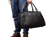 leather travel bag for men and womens
