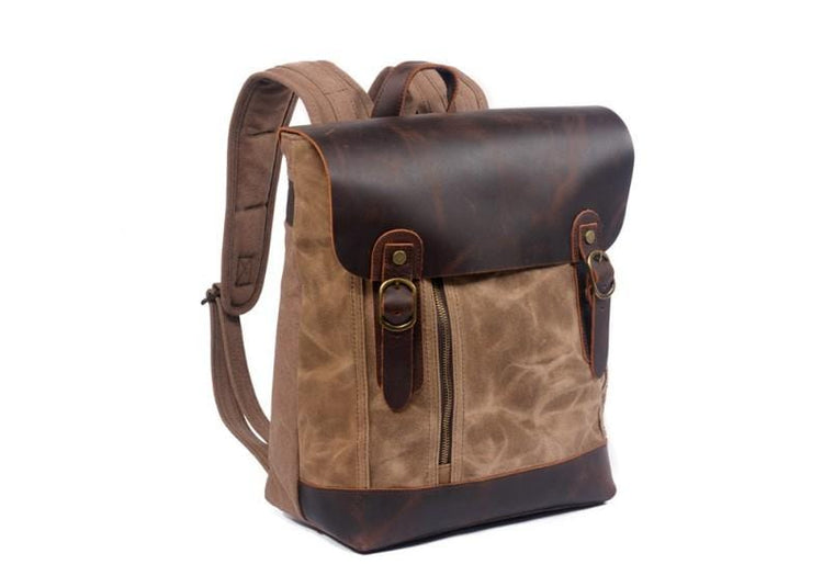 canvas travel backpack bags for men