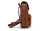 mens mini leather backpack purse