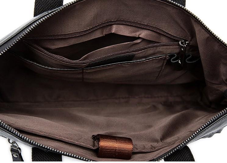 brown leather laptop messenger bag