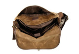 eco friendly canvas messenger bag