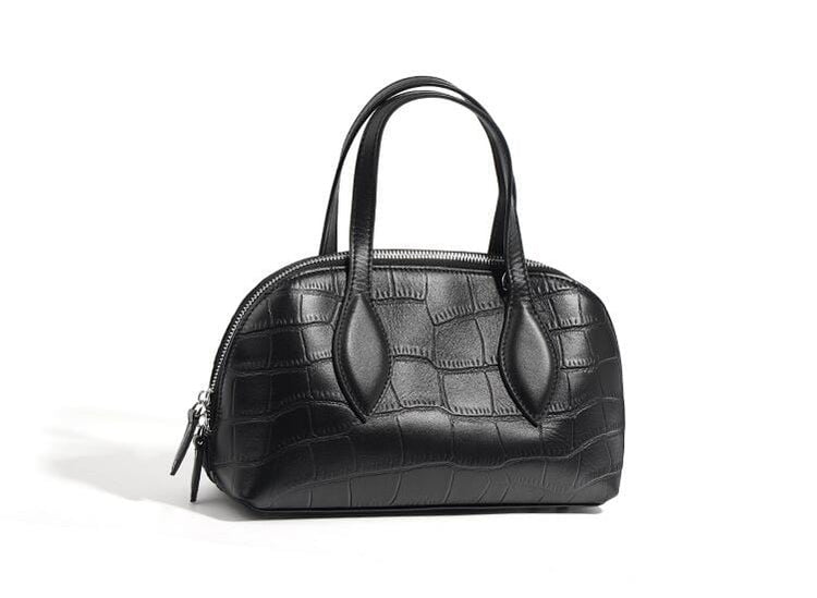 Women's Crococdile Leather Tote Handbag