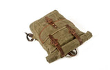 canvas slouch backpack