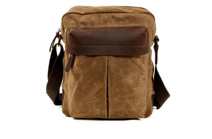 canvas crossbody messenger bag