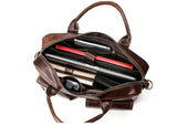 mens laptop leather messenger bag