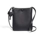 Black Small Women's Leather Tote Bag
