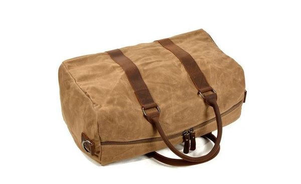 Heavy Duty Waxed Canvas Duffle Bag