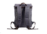 jean canvas backpack