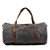 grey Canvas Duffle Bags womens