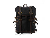 black canvas bag backpack