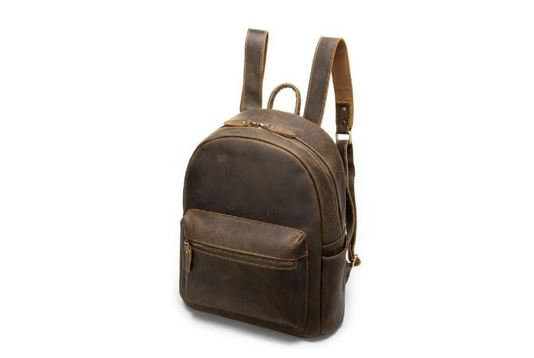 buffalo leather backpack