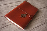 personalized Leather Small Travelers Notebook