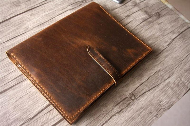 leather 15.6 laptop case designer style