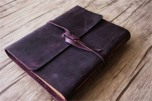 leather graduation guest book