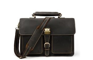 leather laptop bag for men