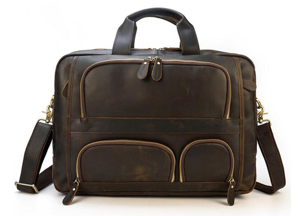 Duffle Bag Leather Mens