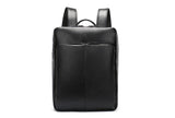 Womens Black Leather Backpack Purse