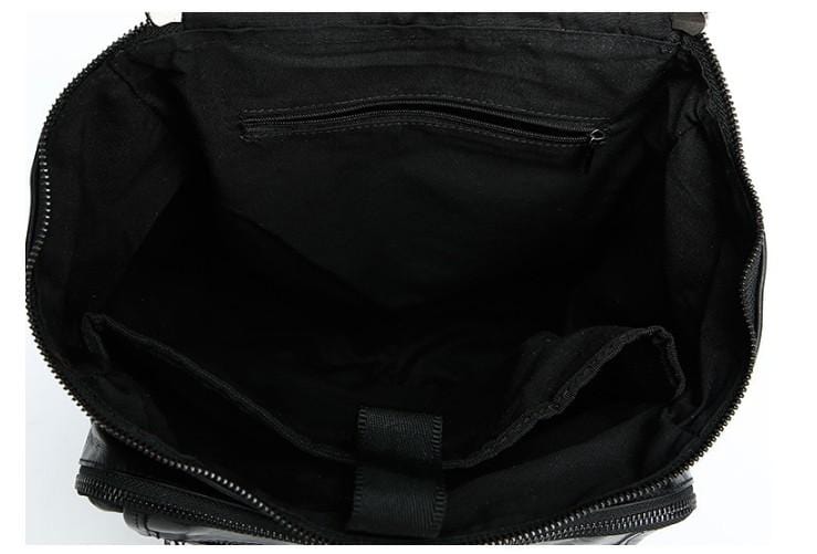black leather women's backpack purse Womens Small Soft Black Leather Backpack Purse