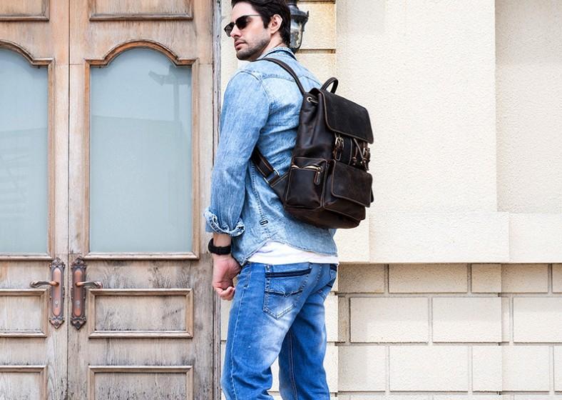 Designer Womens Leather Backpack Purse Rucksack โ LeatherNeo