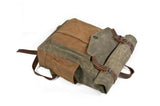 designer mini canvas backpack