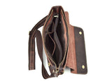 durable leather messenger bag