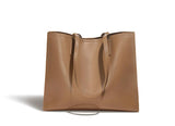 Leather Shoulder Tote Handbag for Women