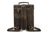 leather briefcase backpack