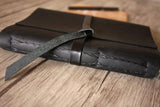 black leather beautiful photo album