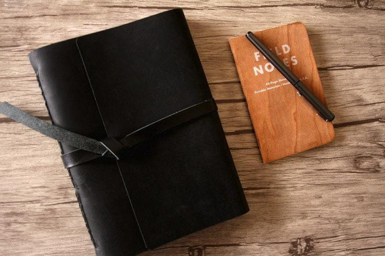 personalized black leather leather beautiful photo album