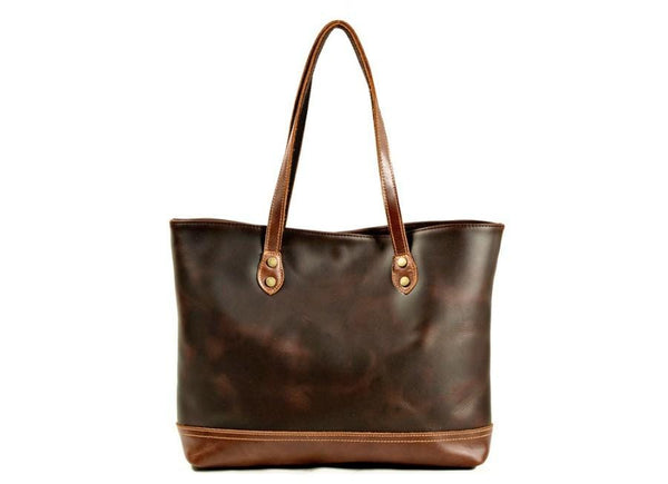 womens leather tote handbag 