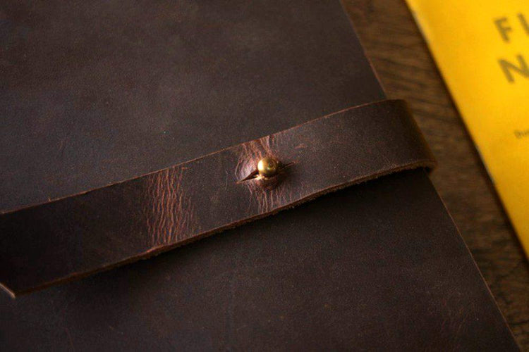 Vintage Leather Refillable Bound Journal