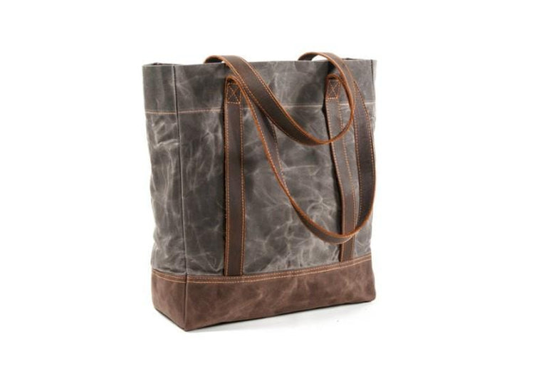 Canvas Leather Handbags Leather Tote Bags