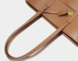 Women's City Leather Shoulder Tote Handbag