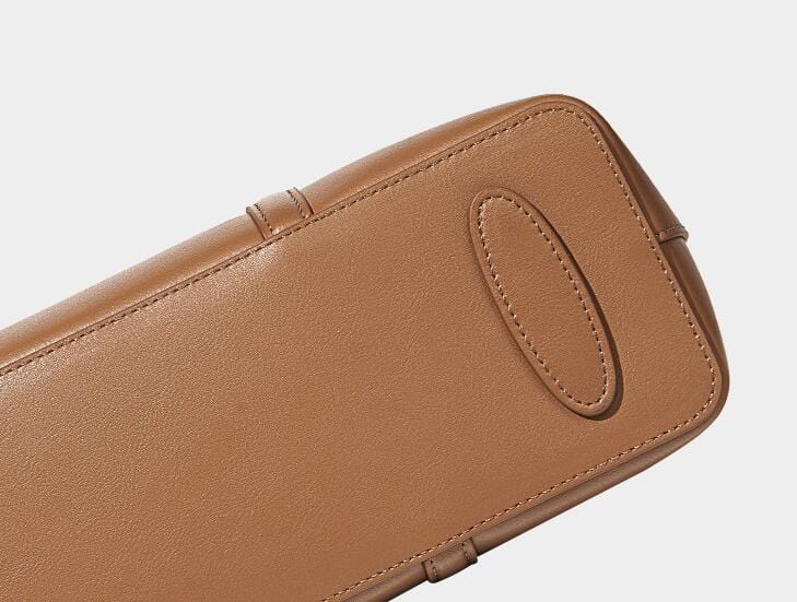 City-Leder-Schultertasche für Damen