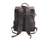 canvas travel backpack bag