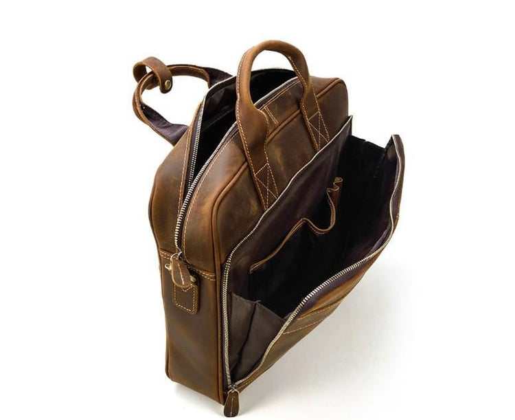 womens leather laptop handbag