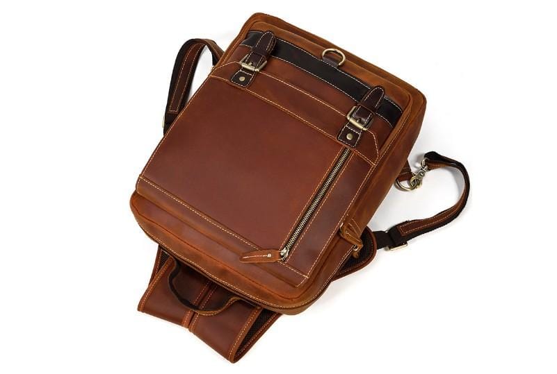 Leather Full Grain Leather Backpack Purse Rucksack – LeatherNeo Leather Full Grain Leather Backpack Purse Rucksack – LeatherNeo