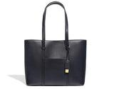 Women's City Leather Shoulder Tote Handbag