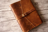 rustic Leather Photo Albums 4x6