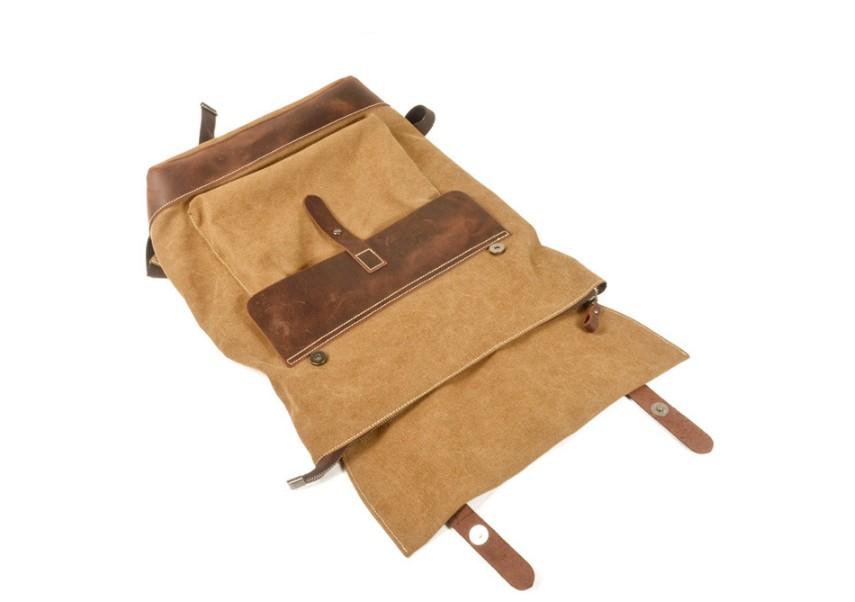 Vintage Canvas Hiking Backpack Rucksack Bag – LeatherNeo Vintage Canvas Hiking Backpack Rucksack Bag – LeatherNeo