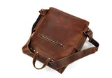 handmade leather backpack purse