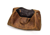 leather duffel bag for luggage