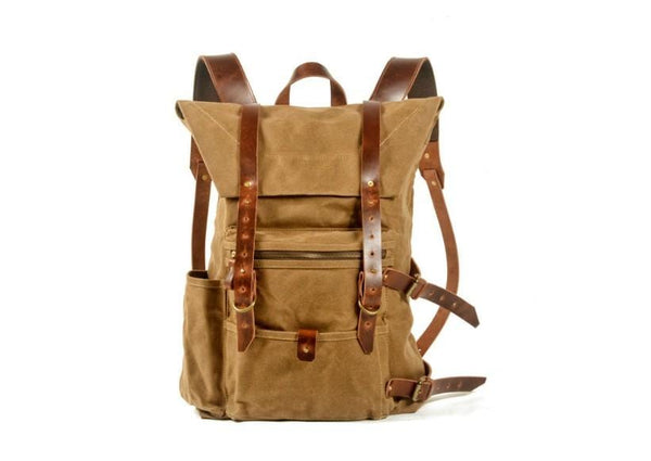 Canvas Laptop Backpack Rucksack Bags – LeatherNeo