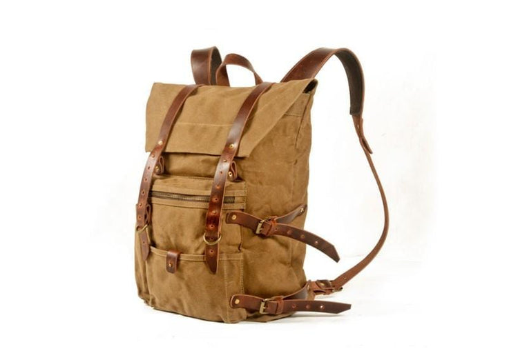 vintage canvas laptop computer backpack bags