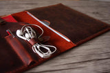 womens leather laptop cover