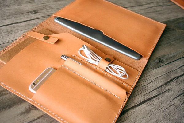 macbook pro 13 inch leather sleeve case