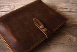 brown leather nook sleeve cover