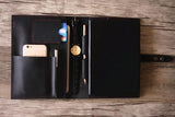 beautiful leather notebook case