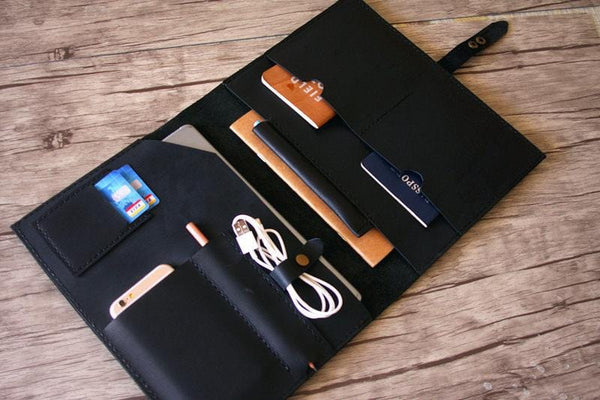 leather legal pad holder portfolio